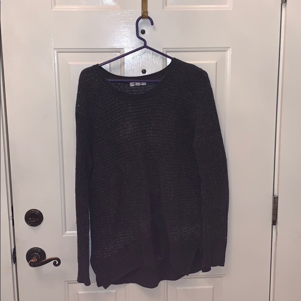 Gray sweater